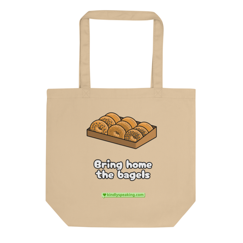 Bring home the bagels Eco Tote Bag